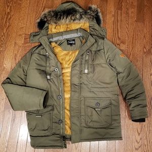 Very warm men's coat